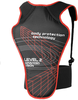 Büse 18880,  back protector,  color: Black/Red/White,  size: XXL