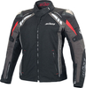 Büse B.Racing Pro,  textile jacket waterproof women,  color: Black/Grey,  size: 40