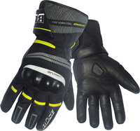 Büse Brandon,  gloves waterproof,  color: Black/Neon-Yellow/Grey,  size: 11