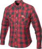 Büse Fairbanks,  blouse/textile jacket women,  color: Red/Black,  size: 34