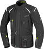 Büse Grado,  textile jacket waterproof,  color: Black/Grey/Neon-Yellow,  size: 28