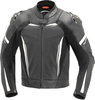 Büse Imola,  leather jacket,  color: Black/White,  size: 102