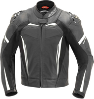Büse Imola,  leather jacket,  color: Black/White,  size: 102