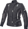 Büse Jana,  textile jacket waterproof women,  color: Black/Dark Grey/White,  size: 34