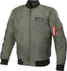 Büse Kingman,  textile jacket women,  color: Olive,  size: 36