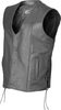 Büse leather vest,  vest,  color: Black,  size: 7XL