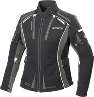 Büse Linda,  textile jacket waterproof women,  color: Black/Grey/White,  size: 52