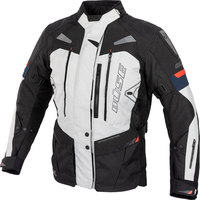 Büse Monterey,  textile jacket waterproof,  color: Black/Light Grey/Blue,  size: 48
