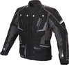 Büse Nero,  textile jacket waterproof,  color: Black/Dark Grey,  size: 102