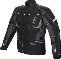 Büse Nero,  textile jacket waterproof,  color: Black/Dark Grey,  size: 102