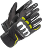 Büse OPEN ROAD,  glove sport,  color: Black/Neon-Yellow,  size: 11