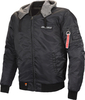 Büse Rexford,  textile jacket,  color: Black/Grey,  size: 56
