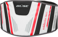 Büse Rider,  kidney belt,  color: Black/Light Grey,  size: 6XL