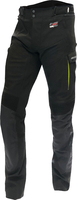Büse Storm,  textile pants waterproof,  color: Black/Neon-Yellow,  size: 54