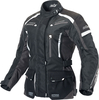 Büse Torino II,  textile jacket waterproof women,  color: Black/White,  size: 44