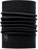 Buff Merino Heavyweight Solid,  multifunctional headwear,  color: Black,  size: One Size