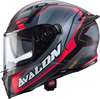 Caberg Avalon X Optic,  full face helmet,  color: Matt Grey/Black/Red,  size: S
