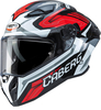 Caberg Drift Evo II Jarama,  full face helmet,  color: Black/White/Red,  size: L