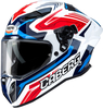 Caberg Drift Evo II Jarama,  full face helmet,  color: White/Red/Blue,  size: XL