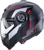 Caberg Duke Evo Move,  flip up helmet,  color: Matt Grey/Black/Red,  size: L