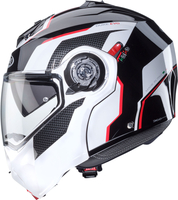 Caberg Duke Evo Move,  flip up helmet,  color: White/Black/Red,  size: XL