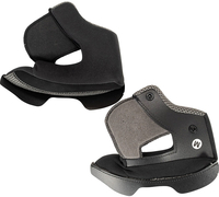 Caberg Flyon,  cheek pads,  color: Black,  size: M
