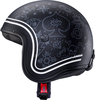 Caberg Freeride Tattoo,  jet helmet,  color: Matt Black/White/Grey,  size: XS