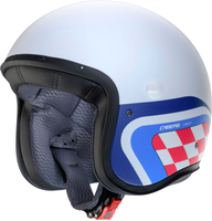 Caberg Freeride X Daytona,  open face helmet,  color: Matt White/Blue/Red,  size: XXL