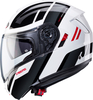 Caberg Levo X Manta,  flip up helmet,  color: White/Black/Red,  size: XL