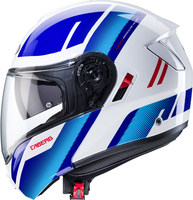 Caberg Levo X Manta,  flip up helmet,  color: White/Blue/Red,  size: XXL