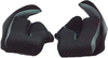 Caberg Riviera V3,  cheek pads,  color: Black,  size: S-M