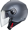 Caberg Riviera V4 X,  open face helmet,  color: Matt-Grey,  size: XS