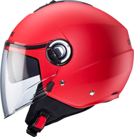 Caberg Riviera V4 X,  open face helmet,  color: Matt-Red,  size: S