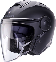 Caberg Soho,  open face helmet,  color: Matt-Black,  size: XS