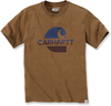 Carhartt C Graphic,  t-shirt,  color: Light Brown/Dark Blue,  size: S