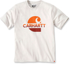 Carhartt C Graphic,  t-shirt,  color: White/Orange,  size: S