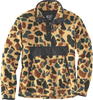 Carhartt 1972 Duck Camo,  fleece pullover,  color: Beige/Brown/Green (A07),  size: M