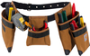 Carhartt 7 Pocket,  tool belt,  color: Light Brown/Black,  size: One Size