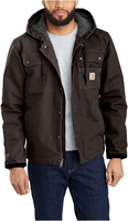 Carhartt Bartlett,  textile jacket,  color: Dark Brown,  size: L
