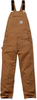 Carhartt Bib,  dungarees,  color: Brown,  size: W30/L32