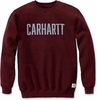 Carhartt Block Logo Crewneck,  pullover