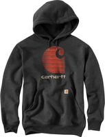 Carhartt C-Logo,  hoodie,  color: Dark Grey (Crh),  size: M