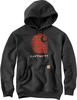Carhartt C-Logo,  hoodie,  color: Dark Grey (Crh),  size: S