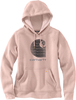 Carhartt C-Logo,  hoodie women,  color: Rose (P15),  size: L