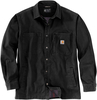Carhartt Canvas-Fleece,  shirt/jacket,  color: Black (N04),  size: M