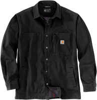 Carhartt Canvas-Fleece,  shirt/jacket,  color: Black (N04),  size: S