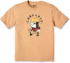 Carhartt Carpenter Hickory Nut,  t-shirt,  color: Beige/Black/Yellow/Red,  size: XL