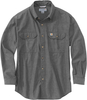 Carhartt Chambray,  shirt,  color: Dark Grey,  size: XXL