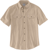 Carhartt Chambray,  shirt shortsleeve,  color: Beige,  size: XXL