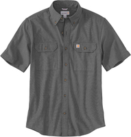 Carhartt Chambray,  shirt shortsleeve,  color: Dark Grey,  size: XXL
